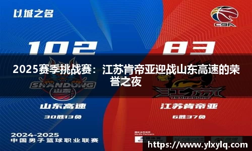 2025赛季挑战赛：江苏肯帝亚迎战山东高速的荣誉之夜